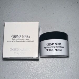 Giorgio Armani Crema Nera Light Reviving Eye Cream NWT 5g/ .17 oz